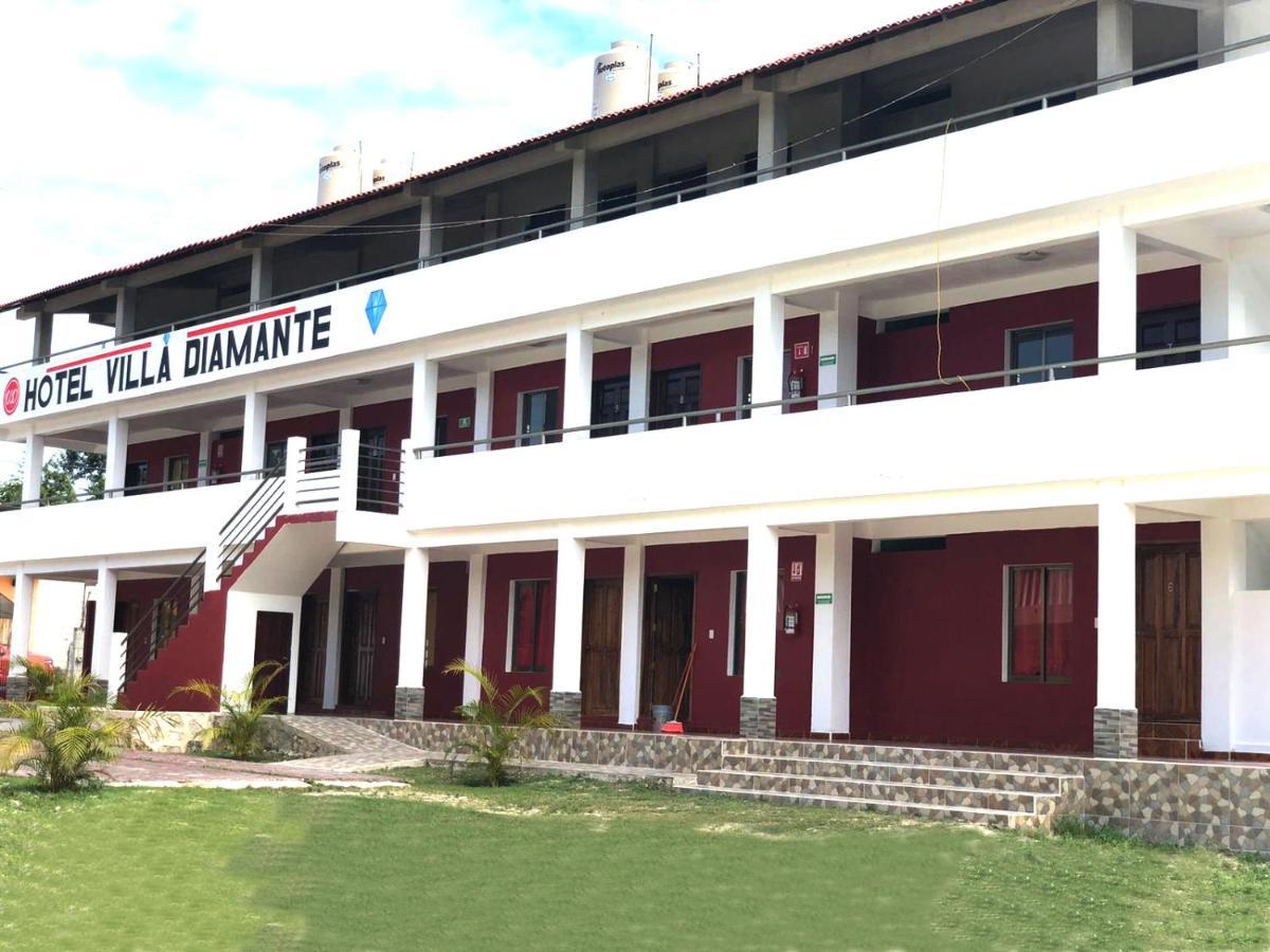Hotel Villa Diamante Xpujil Exterior foto