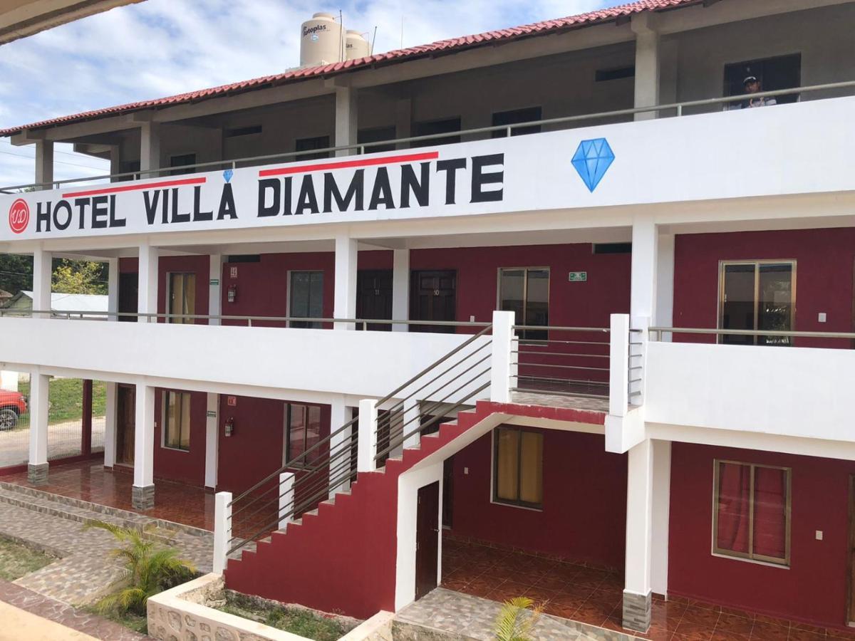 Hotel Villa Diamante Xpujil Exterior foto