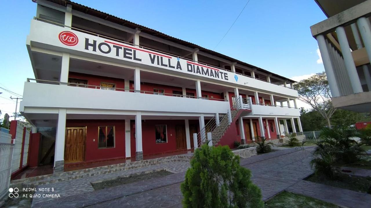 Hotel Villa Diamante Xpujil Exterior foto